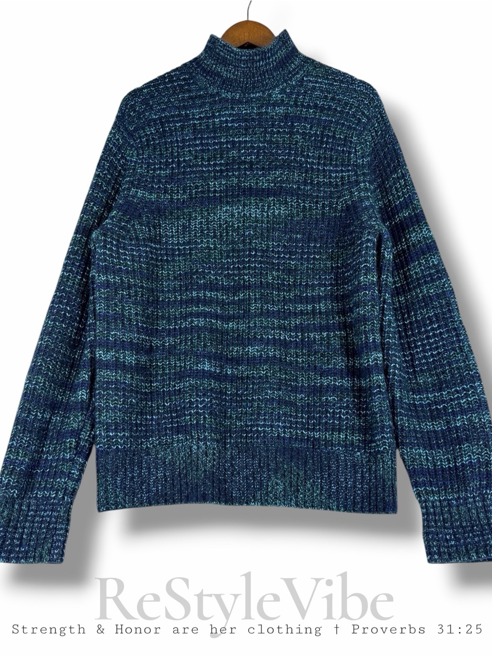 VINCE Men’s Size L Sweater Turtleneck Style Merino Wool Alpaca Blend Stretch